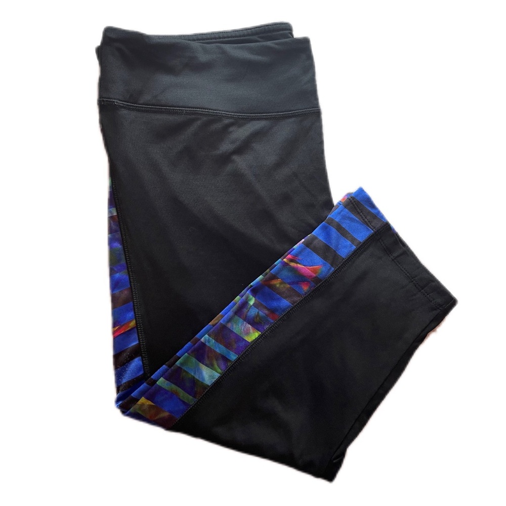 LuLaRoe Jade Athletic Capri Length Leggings 2XL